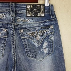 Miss Me Embellished Signature Slim Boot, Size 28